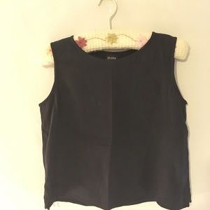 Eileen Fisher silk crop tank